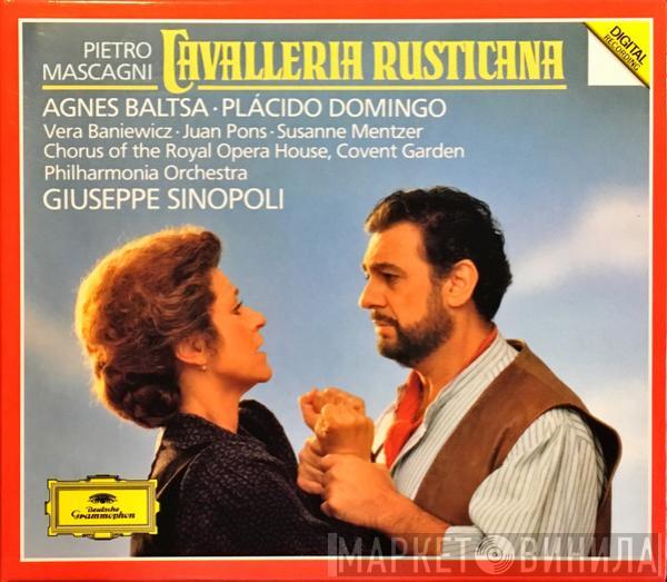 Pietro Mascagni, Agnes Baltsa, Placido Domingo, Vera Baniewicz, Juan Pons, Susanne Mentzer, Chorus Of The Royal Opera House, Covent Garden, Philharmonia Orchestra, Giuseppe Sinopoli - Cavalleria Rusticana