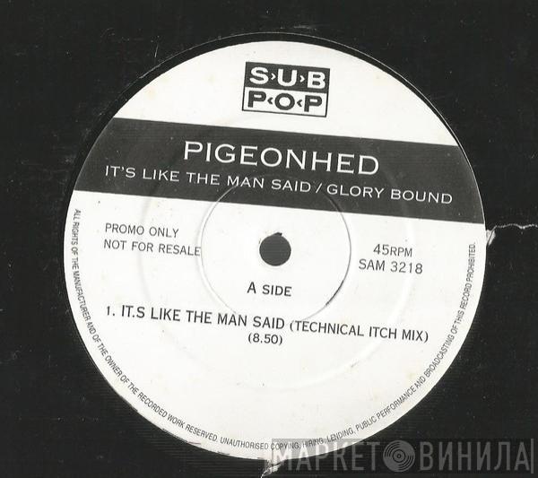 Pigeonhed - It's Like The Man Said / Glory  Bound