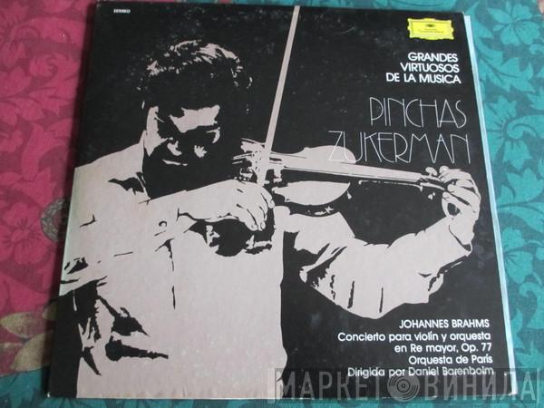 , Pinchas Zukerman , Orchestre De Paris  Daniel Barenboim  - Johannes Brahms: Concierto Para Violin Y Orquesta En Re Mayor, Op. 77
