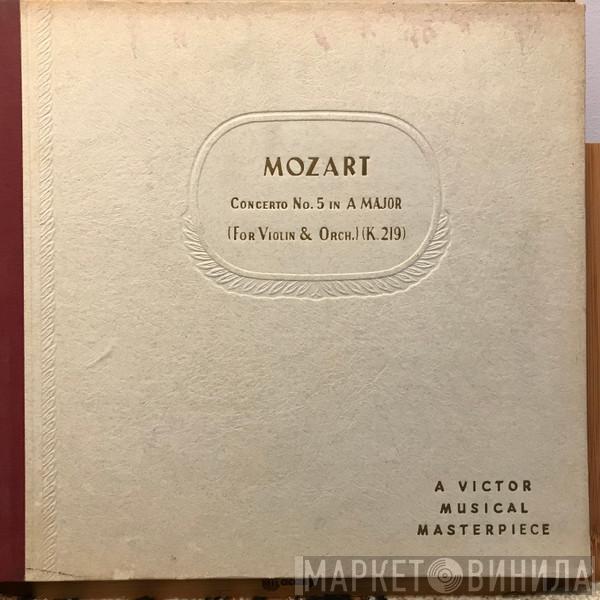 Played By Wolfgang Amadeus Mozart And The Jascha Heifetz Conducted By The London Philharmonic Orchestra  Sir John Barbirolli  - Mozart - Concerto No. 5 In A Major For Violin And Orchestra (K. 219)