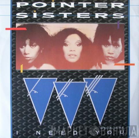 Pointer Sisters - I Need You