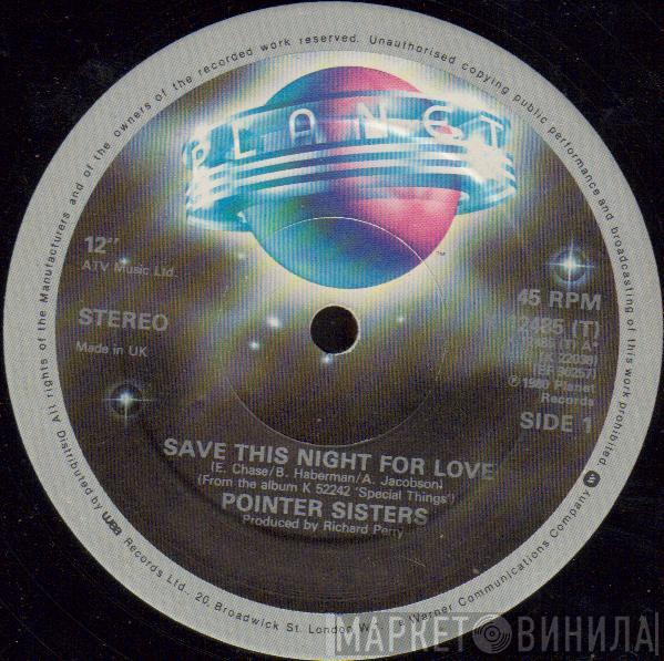 Pointer Sisters - Save This Night For Love