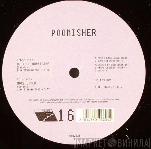 Poonisher - Decibel Hurricane / More Other