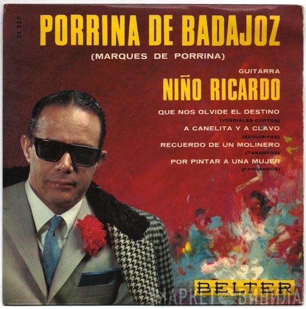 Porrina De Badajoz, Niño Ricardo - A Canelita Y A Clavo