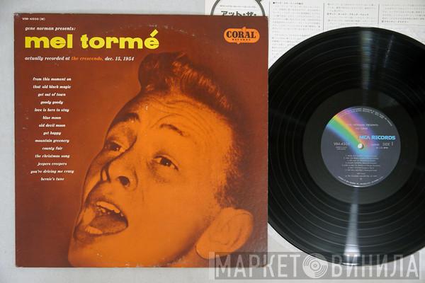 Presents Gene Norman  Mel Tormé  - At The Crescendo