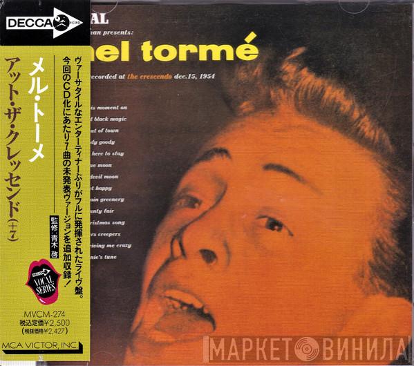 Presents Gene Norman  Mel Tormé  - At The Crescendo