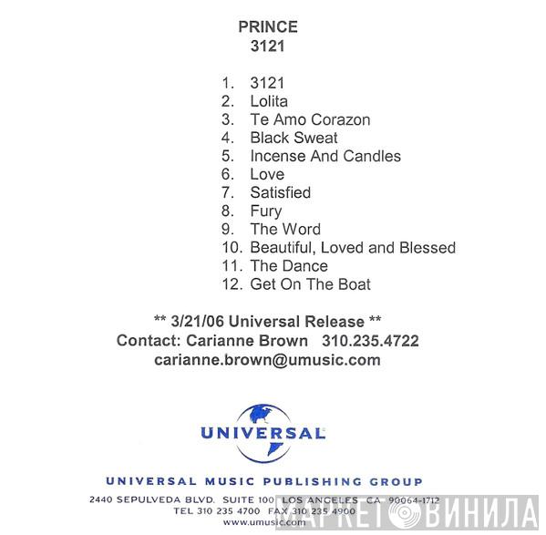  Prince  - 3121