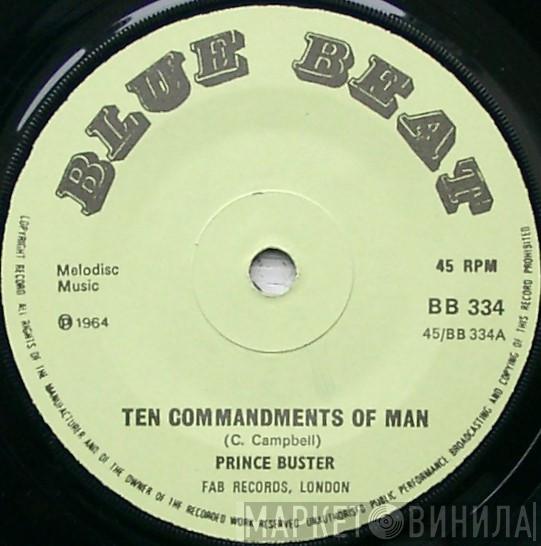  Prince Buster  - Ten Commandments Of Man