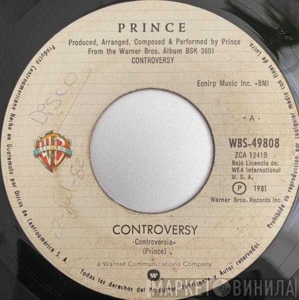  Prince  - Controversy