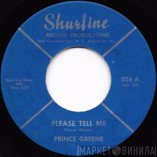  Prince Greene  - Please Tell Me / Dizzy Miss Lizzy