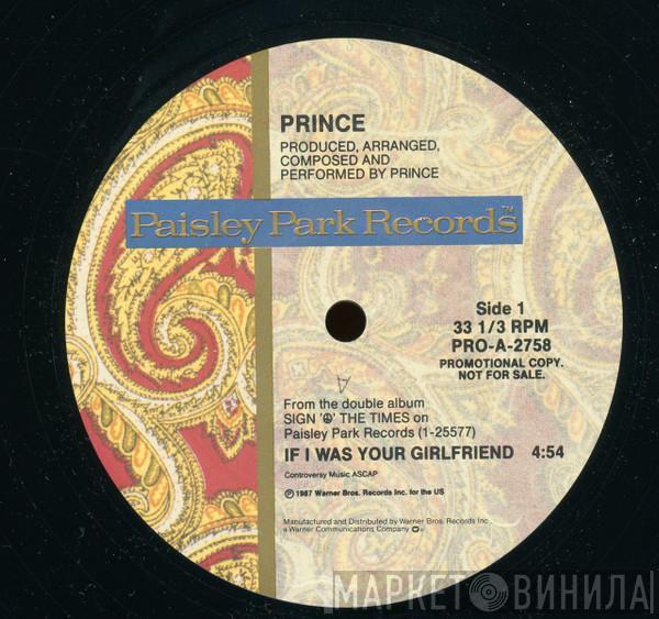  Prince  - If I Was Your Girlfriend