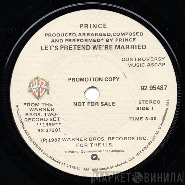  Prince  - Let's Pretend We're Married