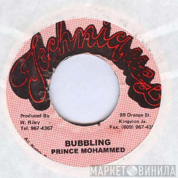Prince Mohammed - Bubbling