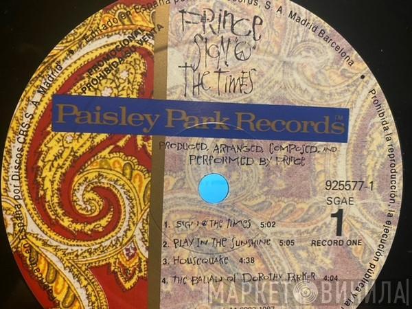  Prince  - Sign "O" The Times
