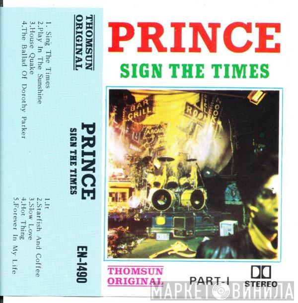  Prince  - Sign The Times Part - I