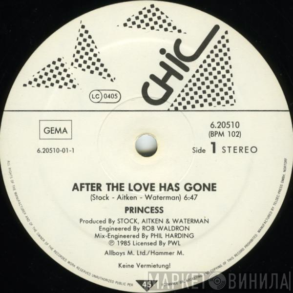 Princess - After The Love Has Gone