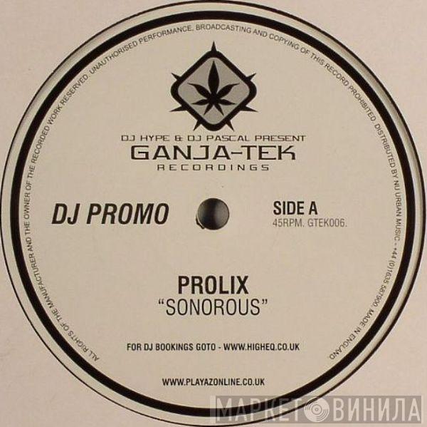 Prolix - Sonorous / The Fury