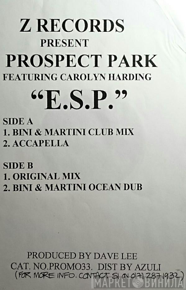 Prospect Park, Carolyn Harding - E.S.P.