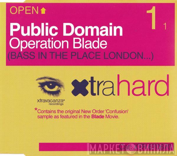  Public Domain  - Operation Blade (Bass In The Place London...)