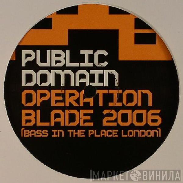  Public Domain  - Operation Blade 2006 (Bass In The Place London)