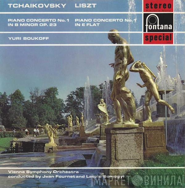 Pyotr Ilyich Tchaikovsky, Franz Liszt, Yuri Boukoff, Wiener Symphoniker, Jean Fournet, László Somogyi - Piano Concerto No. 1 In B Flat Minor, Op. 23 / Piano Concerto No. 1 In E Flat