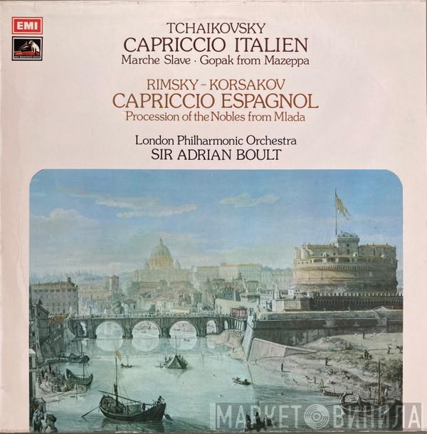 Pyotr Ilyich Tchaikovsky, Nikolai Rimsky-Korsakov, Sir Adrian Boult - Capriccio Italien / Capriccio Espagnol
