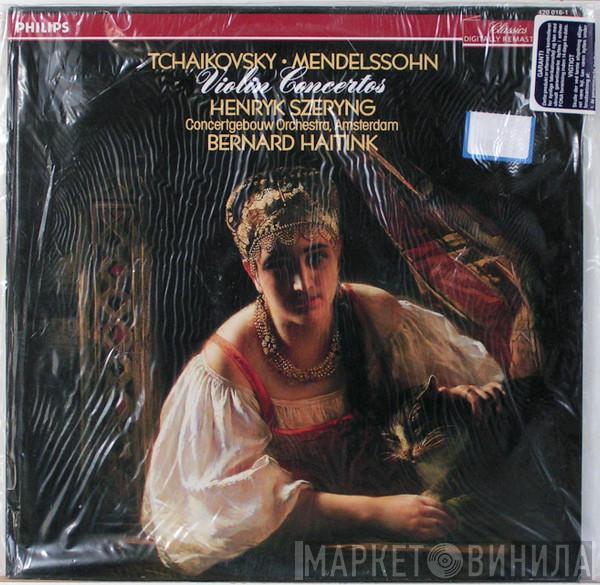, Pyotr Ilyich Tchaikovsky , Felix Mendelssohn-Bartholdy , Henryk Szeryng , Concertgebouworkest  Bernard Haitink  - Violin Concertos