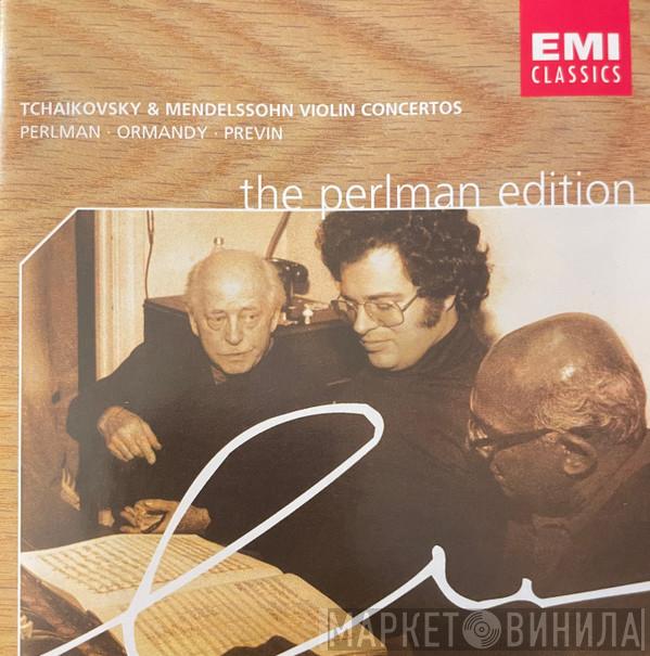 Pyotr Ilyich Tchaikovsky, Felix Mendelssohn-Bartholdy, Itzhak Perlman, Eugene Ormandy, André Previn - Violin Concertos