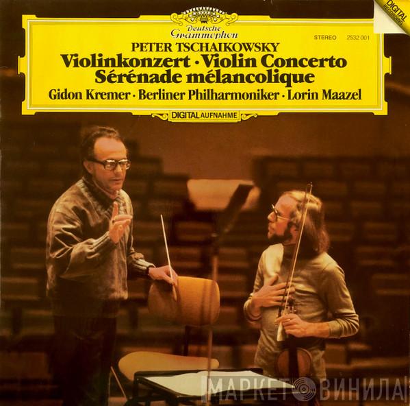 , Pyotr Ilyich Tchaikovsky , Gidon Kremer , Berliner Philharmoniker  Lorin Maazel  - Violinkonzert, Sérénade Mélancolique