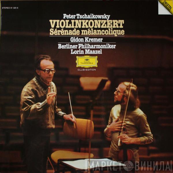 , Pyotr Ilyich Tchaikovsky , Gidon Kremer , Berliner Philharmoniker  Lorin Maazel  - Violinkonzert, Sérénade Mélancolique