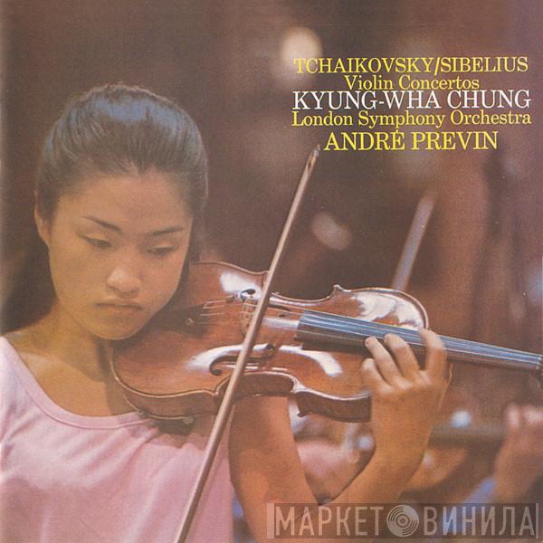 Pyotr Ilyich Tchaikovsky, Jean Sibelius, Kyung-Wha Chung, The London Symphony Orchestra, André Previn - Violin Concertos