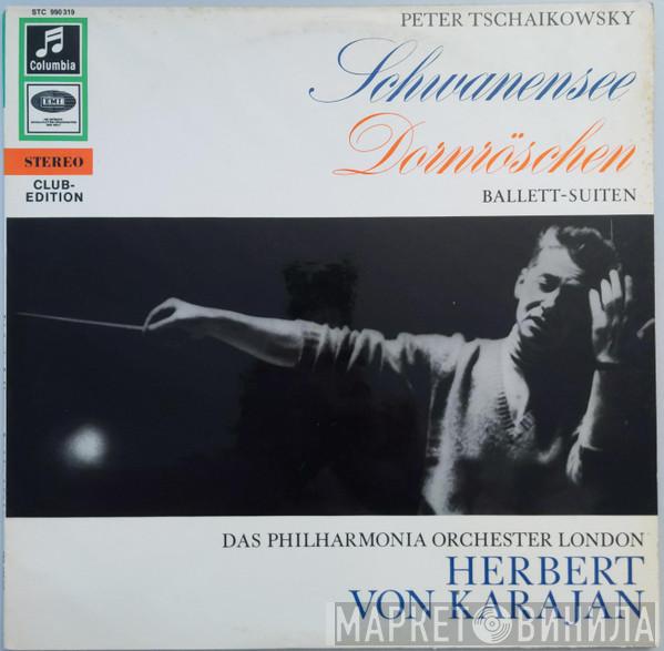 , Pyotr Ilyich Tchaikovsky , Philharmonia Orchestra  Herbert von Karajan  - Schwanensee - Dornröschen - Ballett-Suiten