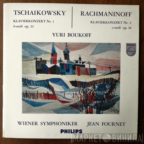 , Pyotr Ilyich Tchaikovsky , Sergei Vasilyevich Rachmaninoff , Yuri Boukoff , Wiener Symphoniker  Jean Fournet  - Klavierkonzert Nr. 1 B-moll Op. 23- Klavierkonzert Nr. 2 C-moll Op. 18