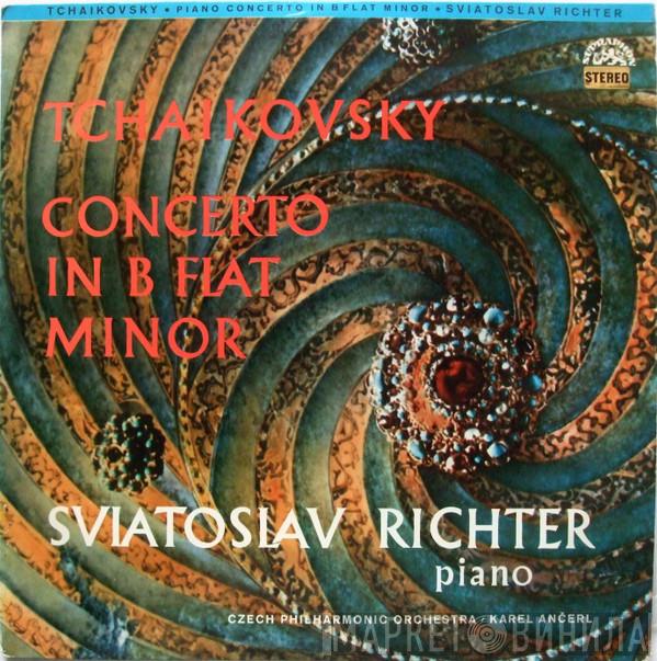 , Pyotr Ilyich Tchaikovsky , Sviatoslav Richter , The Czech Philharmonic Orchestra  Karel Ančerl  - Concerto In B Flat Minor