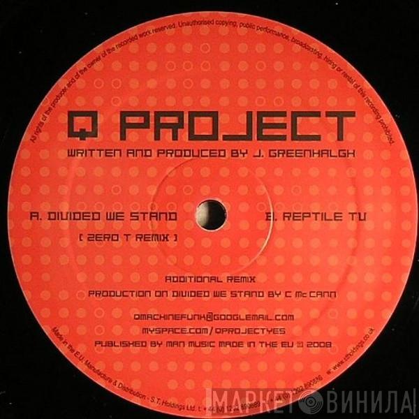 Q Project - Divided We Stand (Zero T Remix) / Reptile TV