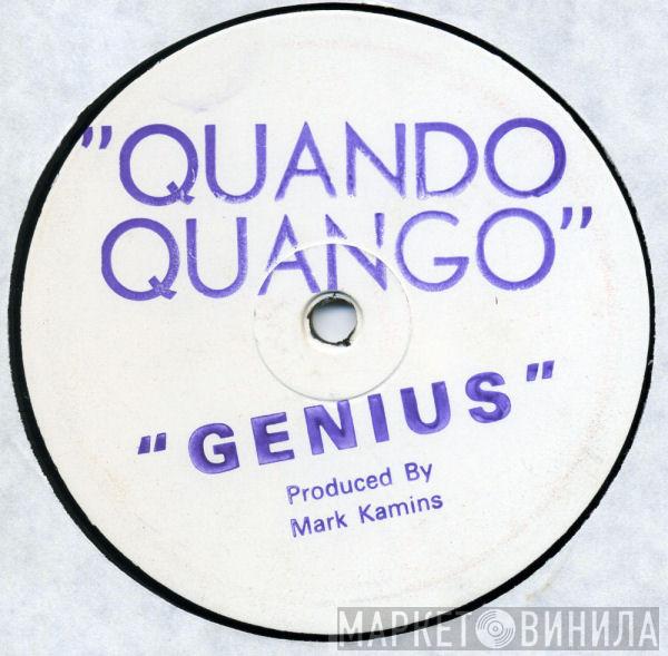  Quando Quango  - Genius / This Feeling
