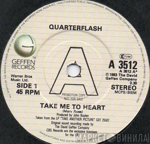 Quarterflash - Take Me To Heart