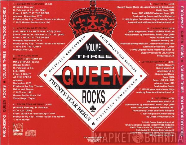 Queen - Rocks (Volume Three)