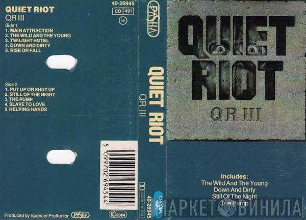  Quiet Riot  - QR III