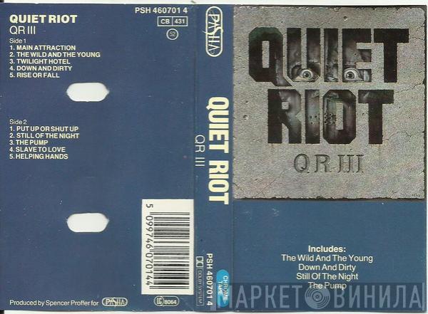  Quiet Riot  - QR III