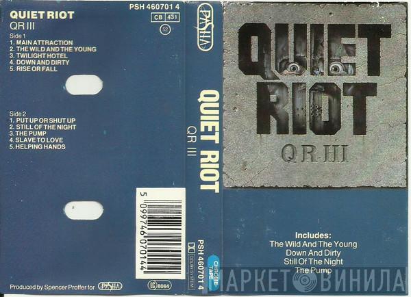  Quiet Riot  - QR III