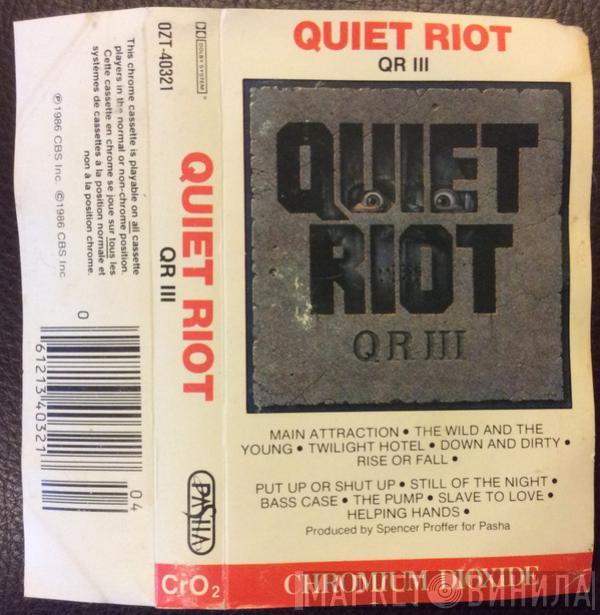  Quiet Riot  - QR III