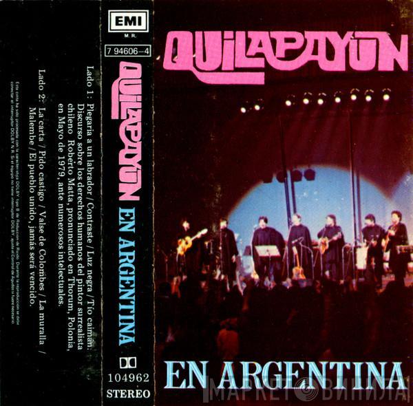  Quilapayún  - Quilapayún En Argentina