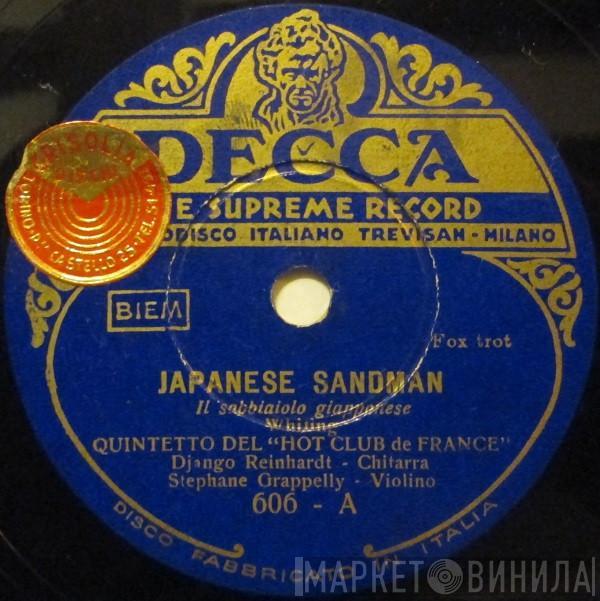  Quintette Du Hot Club De France  - Japanese Sandman / Twelfth Year