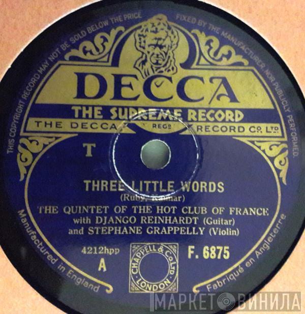 Quintette Du Hot Club De France - Three Little Words / Appel Direct