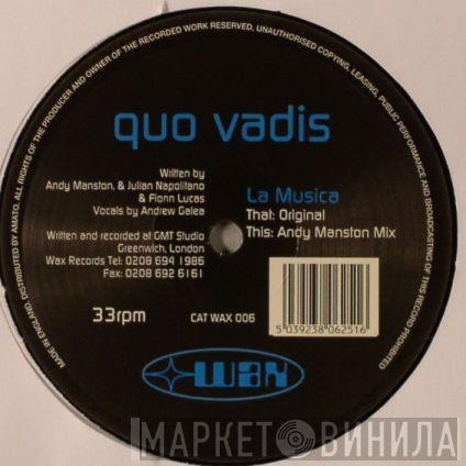 Quo Vadis - La Musica