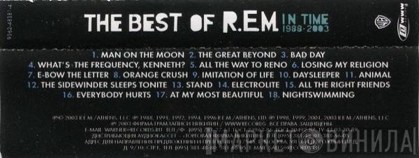  R.E.M.  - In Time: The Best Of R.E.M. 1988-2003