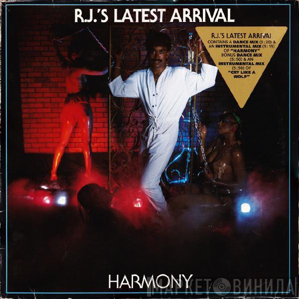 R.J.'s Latest Arrival - Harmony