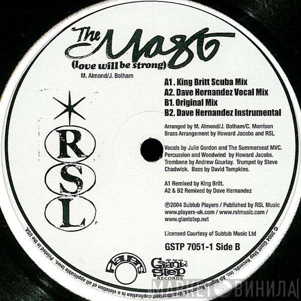 RSL - The Mast (Love Will Be Strong) (US Mixed By King Britt & Dave Hernandez)