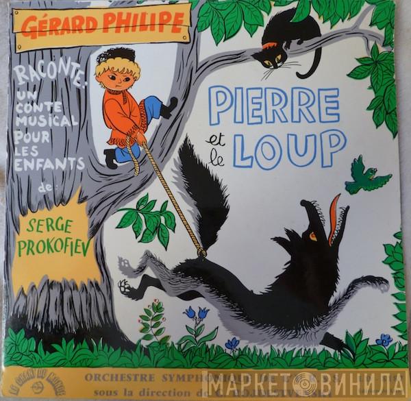 Raconte Un Conte Musical Pour Les Enfants De Gérard Philipe , Sergei Prokofiev , Russian State Symphony Orchestra  Gennadi Rozhdestvensky  - Pierre Et Le Loup